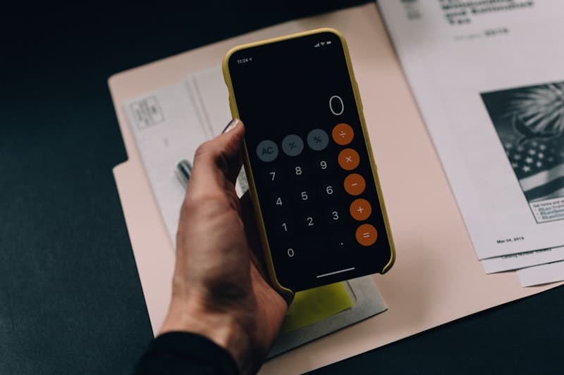 Income tax filing and financial forms